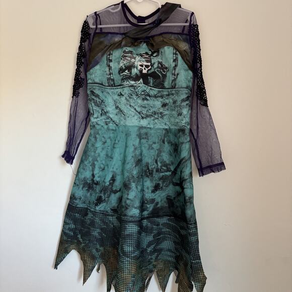 Disney Descendants 2 Uma Dress Costume *Size 7-8 - Picture 1 of 6